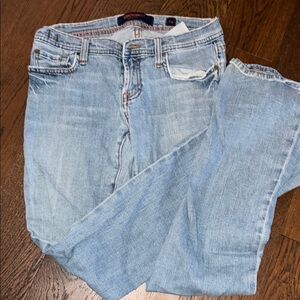 Vigoss Straight Leg Blue Jeans Classic Denim